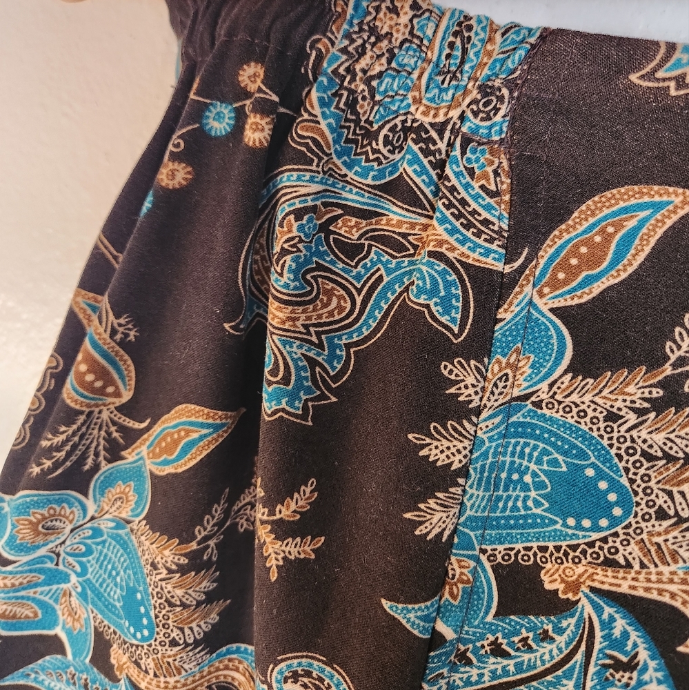 Brown Skirt Ankle Length - Picture 3 of 4